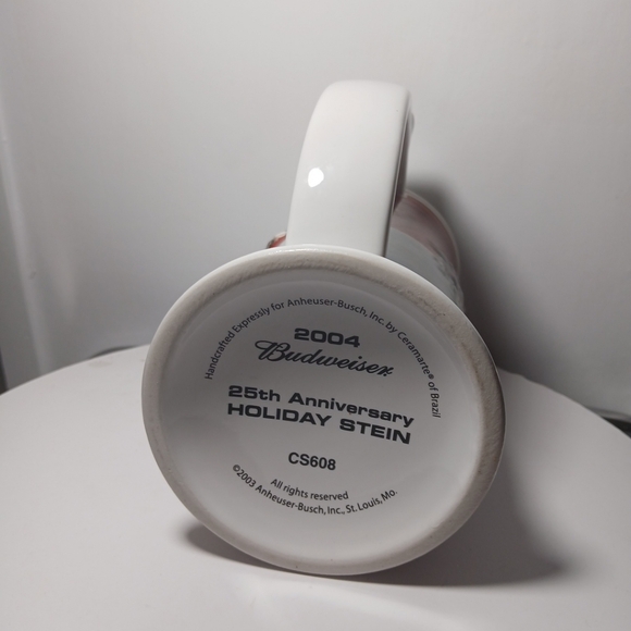 Budweiser Stein 25th Anniversary 2004 #CS608 - Picture 7 of 10